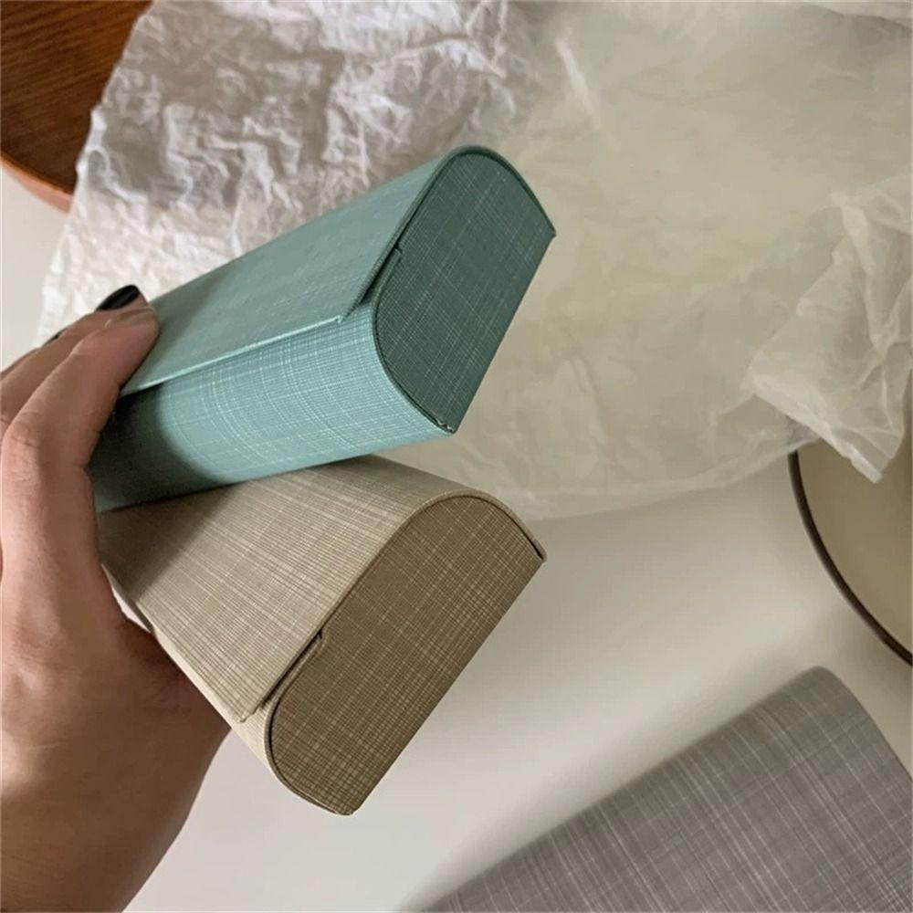 PU Leather Glasses Box Pressure-Resistant Eyewear Protector Protective Case Cover  Women Girls