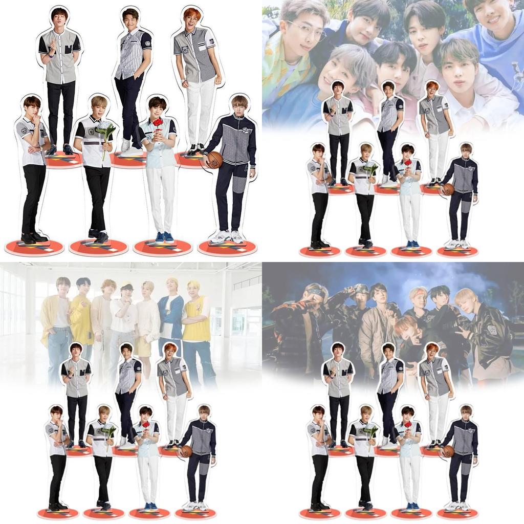 Versatile Double-sided Kpop Star Bts Bangtan Boys Acrylic Stand Figure For Any Space