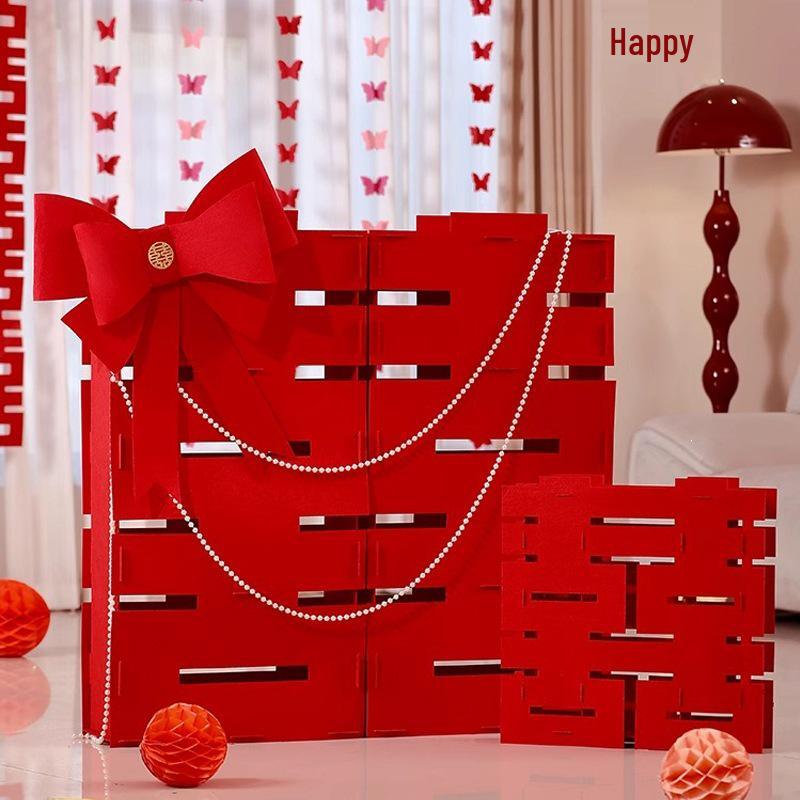 3D Large Happy Character Ornament for Wedding Room Decoration