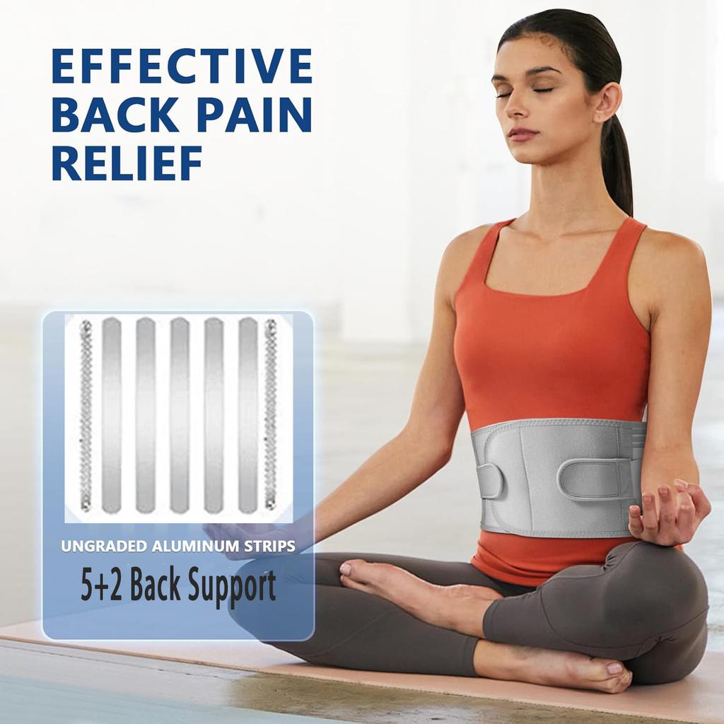 Back Brace Support Belt-Lumbar Support Back Brace for Back Pain Immediate Relief from Sciatica Herniated Disc