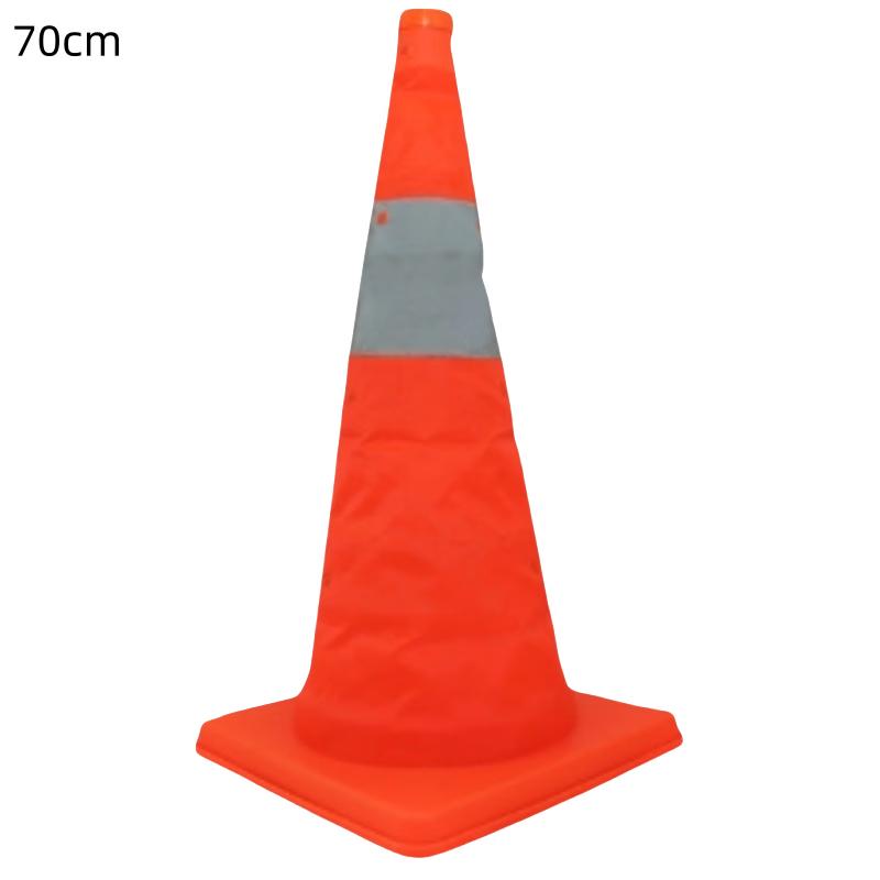 70cm Retractable Reflective Emergency Traffic Cone