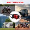 Remote Post Terminals Battery Relocation Kit with Heavy Duty Steel Mounting Bracket for UTV ATV Car Trucks RV Tractor Mower Boat