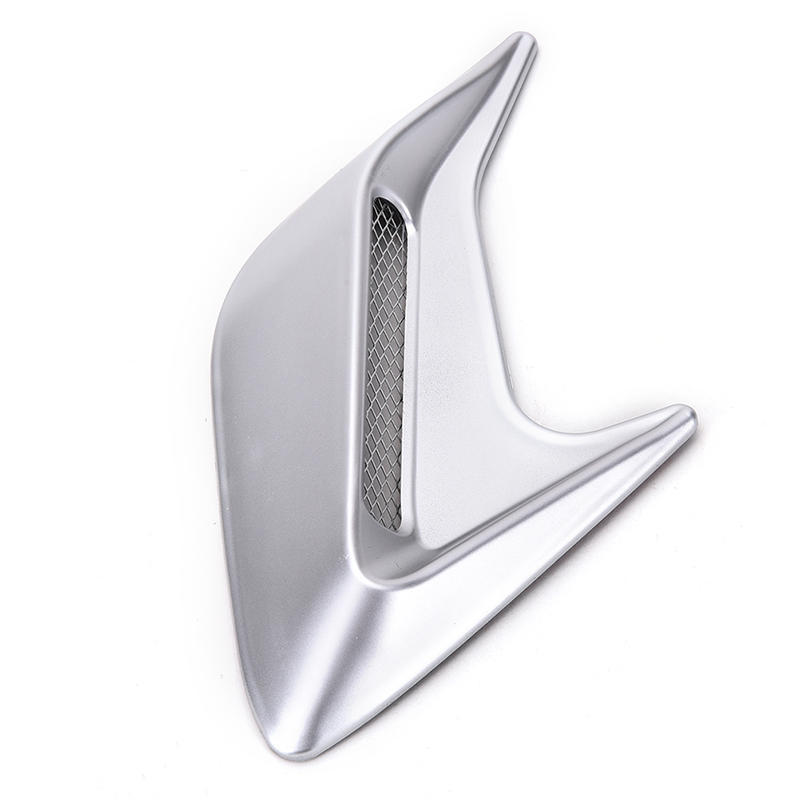 2 Pcs Car Simulation Side Vents Decorative Air Flow Intake Hood Vents