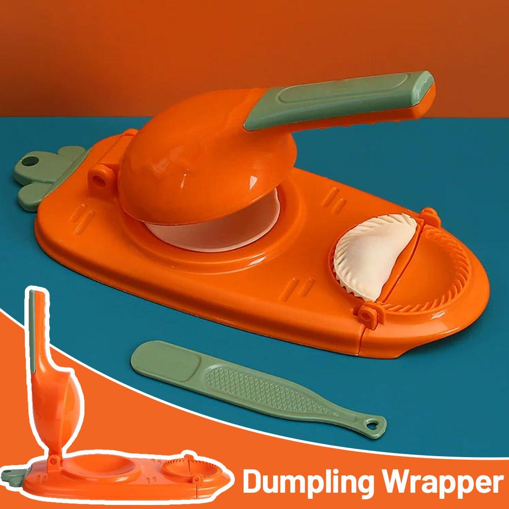 2 In 1 Creative Dumpling Maker Diy Dumpling Skin Modeling Maker Dumpling Wrappers Mould Kitchen Baking Pastry Tool