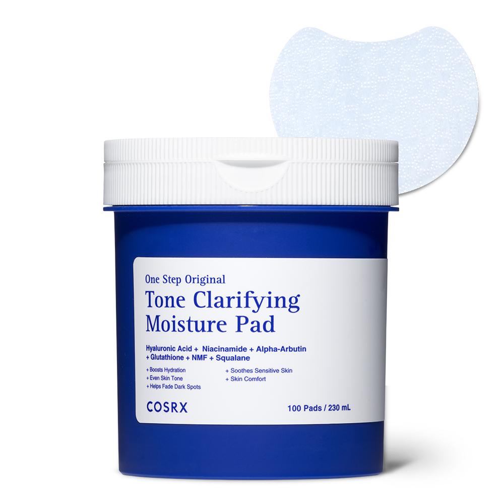 COSRX One Step Original Clarifying Moisture Pad Hydrating Daily Toner Pads 100 Pads / 230ml