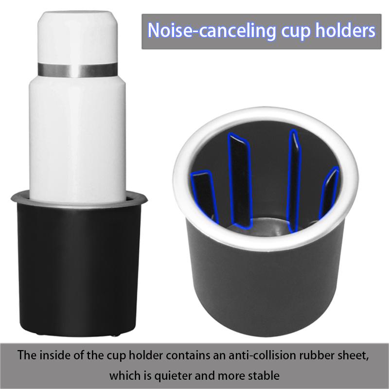 85mm Universal Cup Holder Is Stable and Shockproof, Suitable for Various Sizes, Easy To Install for Car, RV, Boat, Bus Dashboard