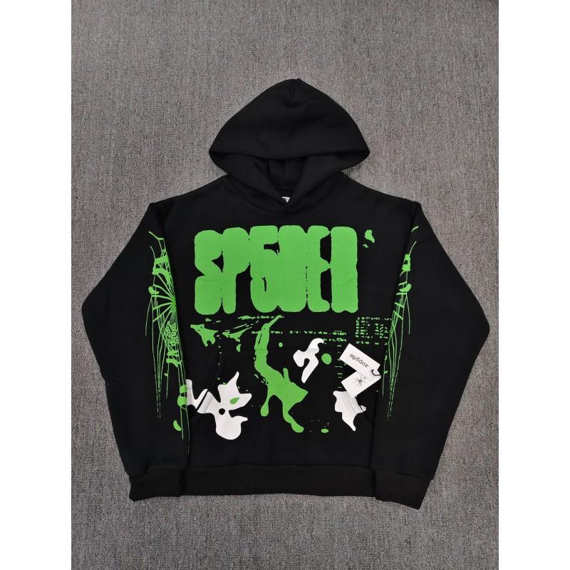 Womens Oversized Hoodie American Style Printed Sweatshirt Winter Heavyweight Casual Streetwear