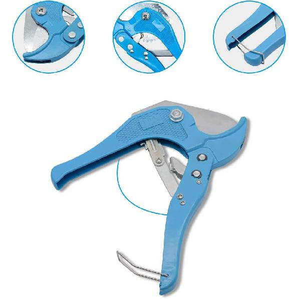Fast Pipe Cutting Tool, Pipe and Tube Cutter Ratchet-type Tube and Pipe Cutter for Cutting PVC,PPR Plastic Hoses and Plumbing Pipes Gift You