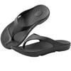 zenHome Beach Sandals with Arch Shock Sizes Slippers, Sandals, Thongs, Support, Absorption, Unisex, Black, 25.5-27cm