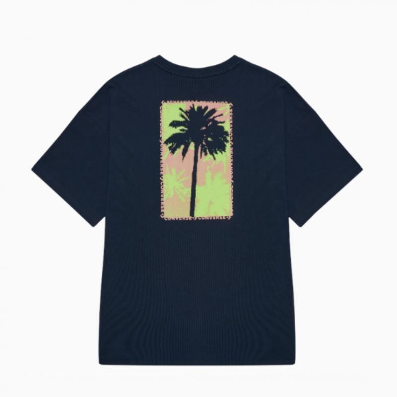 Converse Festival Palm Tree Tee Black 10027152 A02