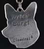 Cardigan Welsh Corgi - Dog Necklace In Gift Box, Silver-plated Locket for Dog Fan, Striking Pendant by Art-Dog Brand