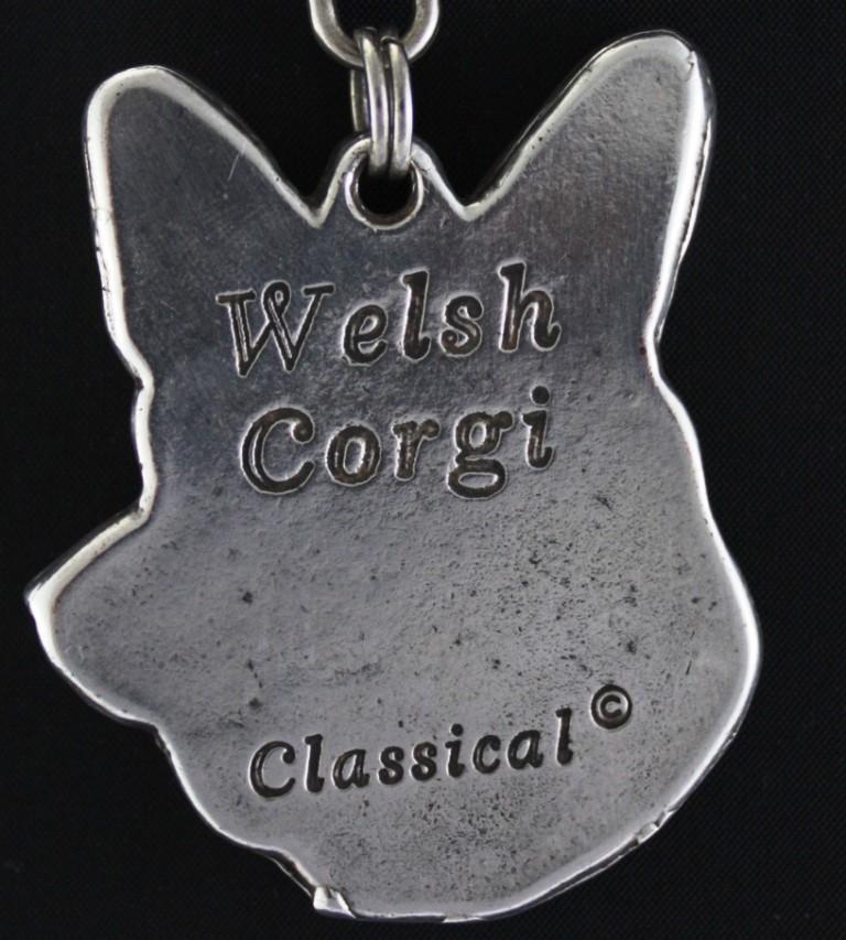 Cardigan Welsh Corgi - Dog Necklace In Gift Box, Silver-plated Locket for Dog Fan, Striking Pendant by Art-Dog Brand