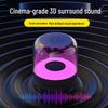 AI Bluetooth Smart Speaker with Stereo Sound and Colorful LED Lighting