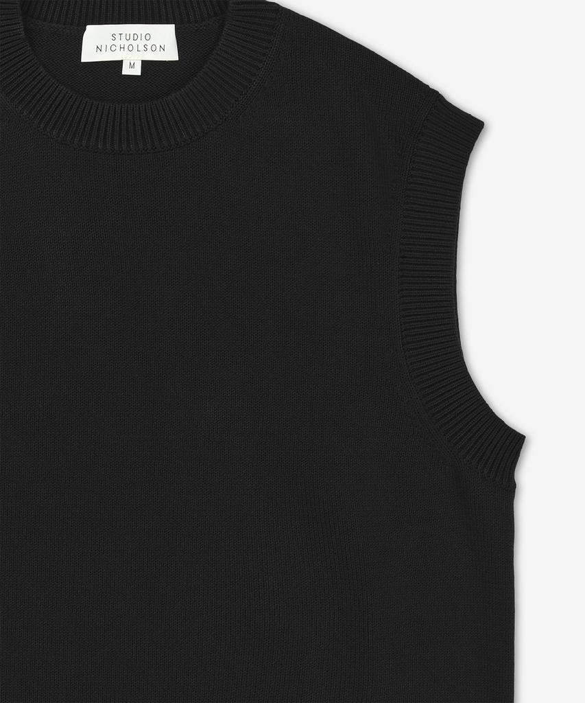 Studio Nicholson Hash 5Gg Knit Vest - Darkest Navy / Hashisnm949Darkestnavy