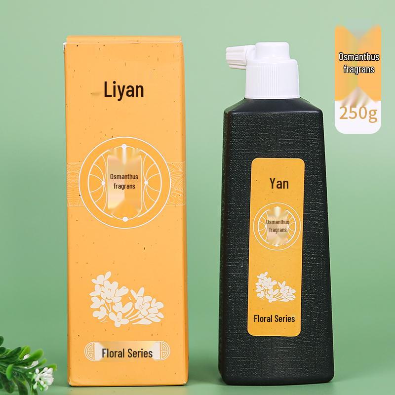 Floral Scented Calligraphy Ink Stick, 250g - Ideal for Small and Medium Script & Chinese Painting.