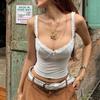 Summer Lace Underwire Camisole: Sexy, Sheer, Chest-Enhancing Vest