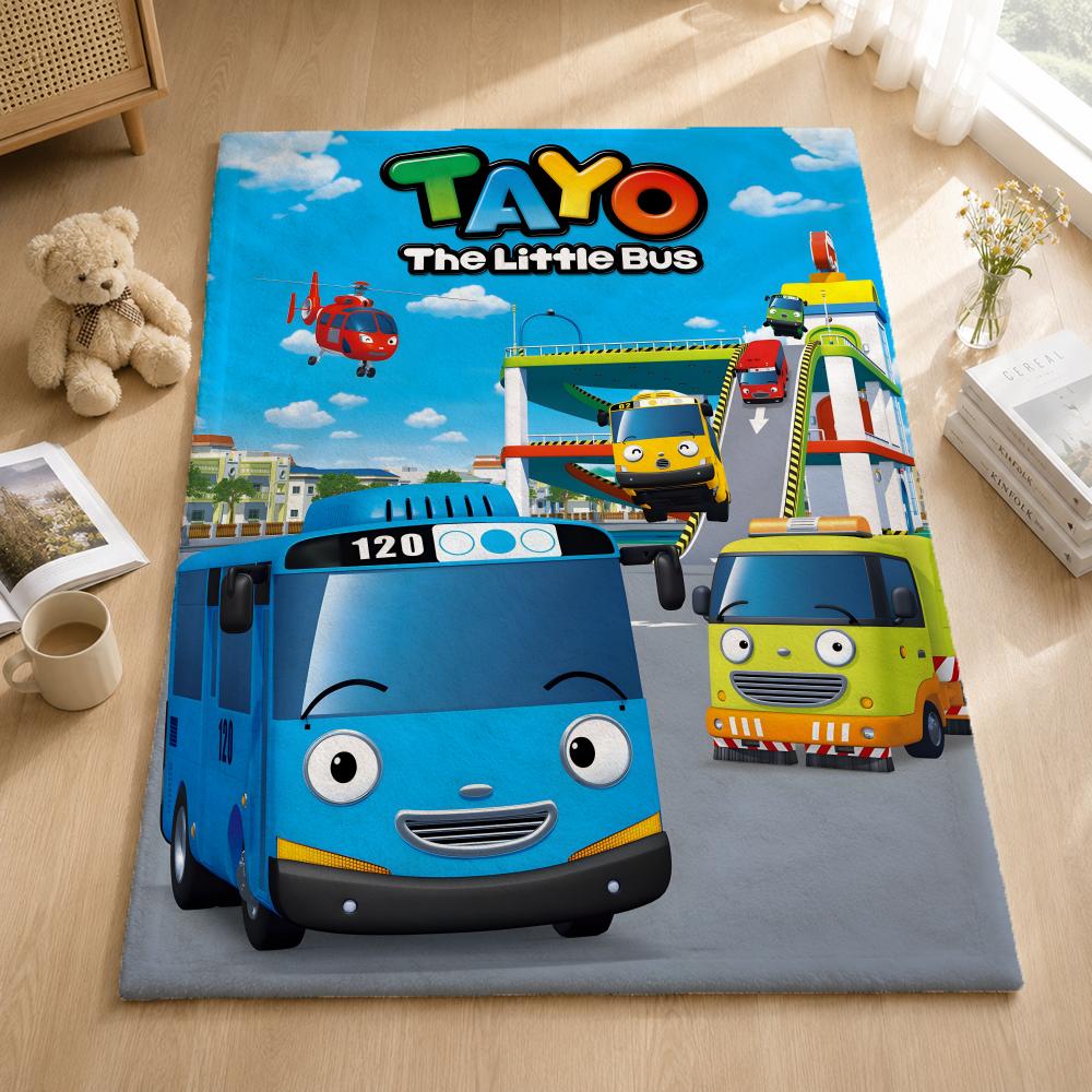 Animation T-TAYOTAYO Throw Blankets Soft Warm Flannel Blanket Bedding for Bed Living Room Home Sofa