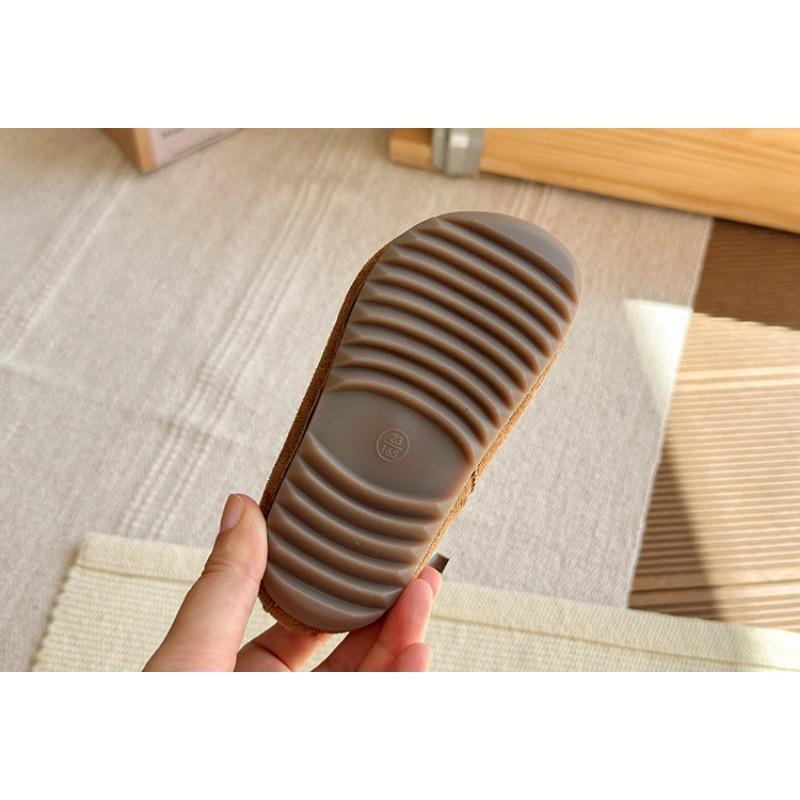 Kids Korean Style Ankle Boots For Boys Girls Winter Warm Non Slip