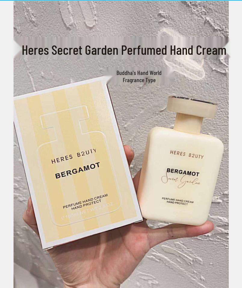 Heresy Secret Garden Hand Cream: Hydrating, Moisturizing, Nourishing, Anti-Cracking, Tender White for Autumn/Winter, 100ML