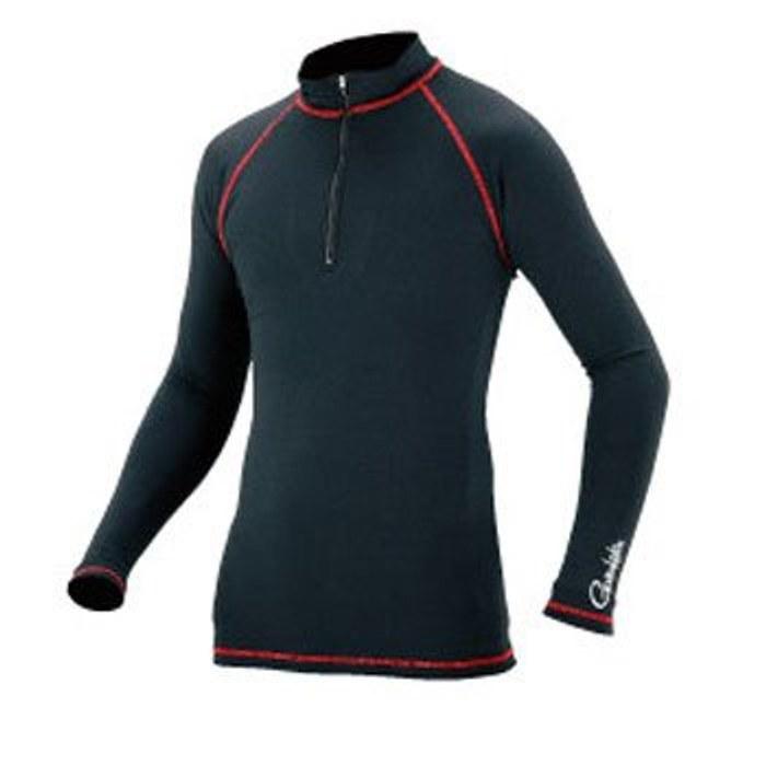 Gamakatsu Undershirt 2-Way Stretch Long Sleeve 4L Black GM-3280