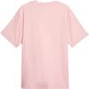Puma Pivot Simple Soft Comfortable Solid Color Round Neck Pullover Short Sleeve T-Shirt Men Tops Peach-Pink 623058-03
