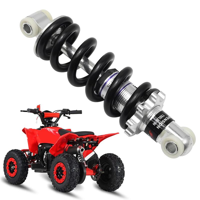 Suspension Rear Shock Absorber 750lb Load 160mm for Mini Pocket Bikes Dirt Bikes ATVs Gas and Electric Scooters Replacement