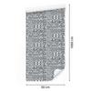 Polynesian Geometric Pattern Wallpaper Gray and Light Gray 50x1000