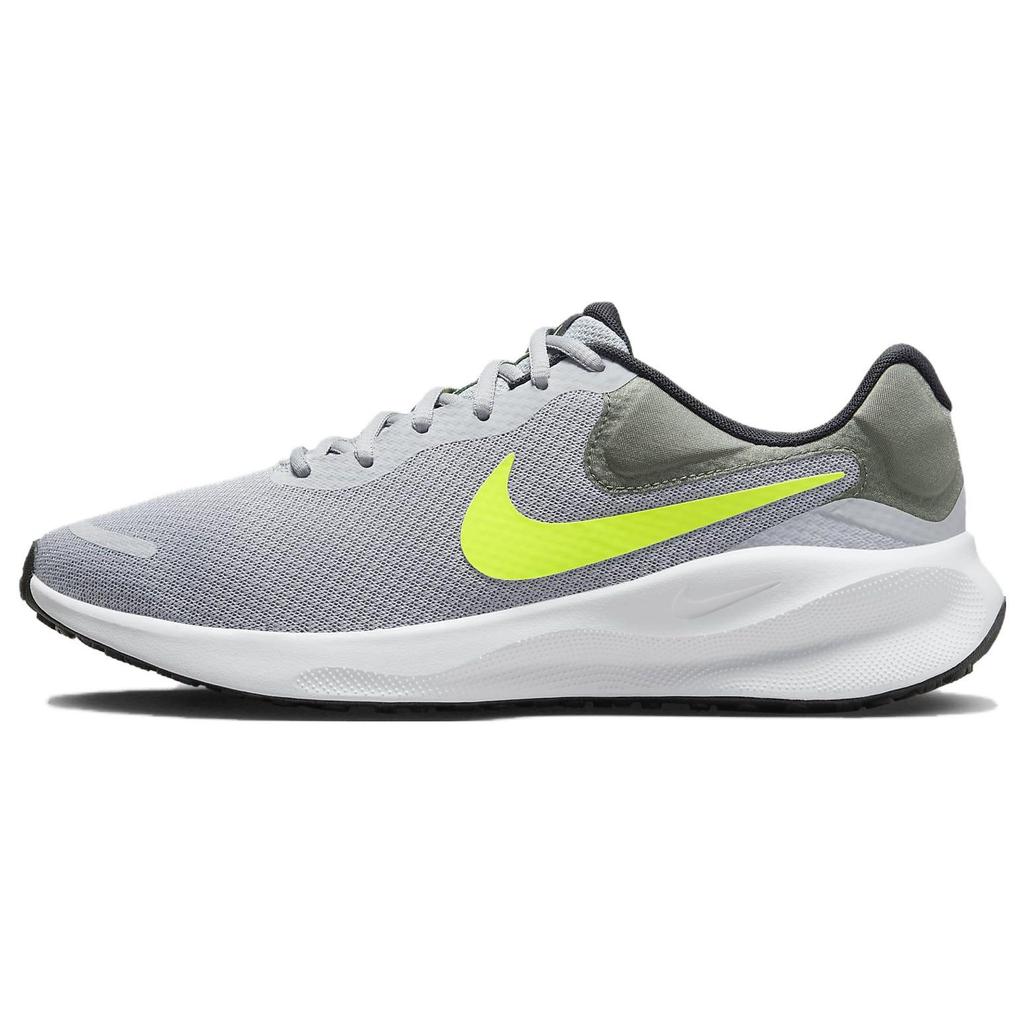 Nike Revolution 7 Vlčí šedá Volt Pánské tenisky Kouřově šedá Černá FB2207-002