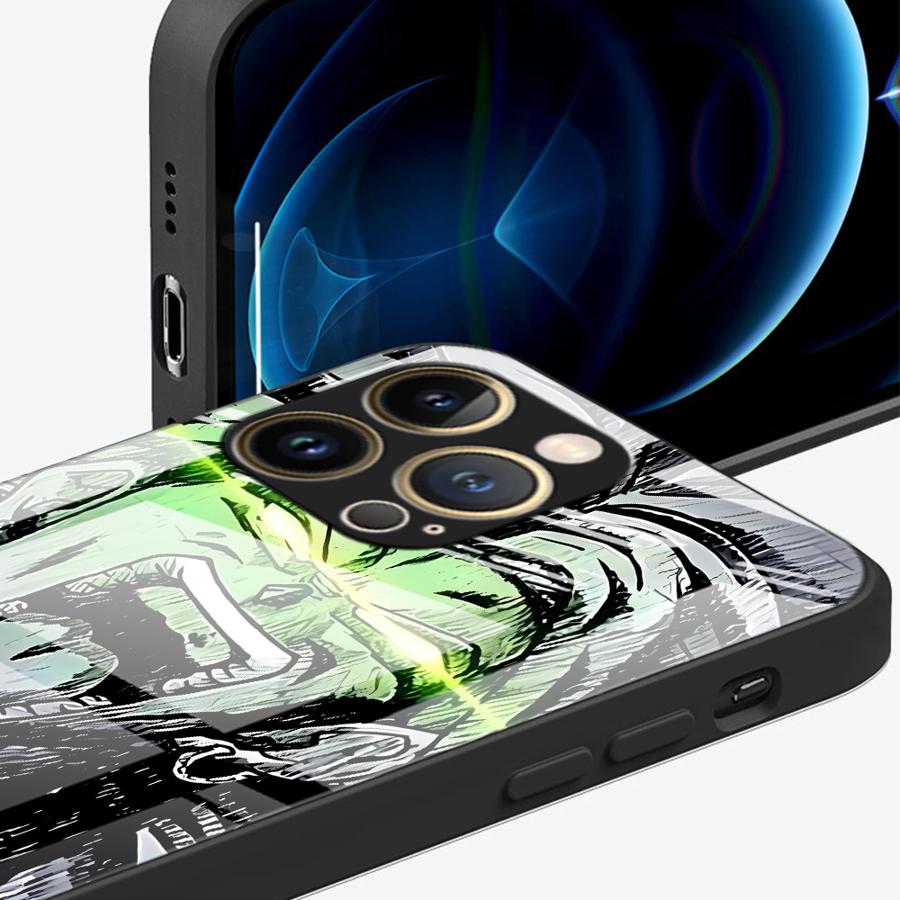 Anime D-ragonS B-allS Glass Phone Cover Case for iPhone 17 Pro Max Air XR 11 8 14 16 13 12 15 Plus