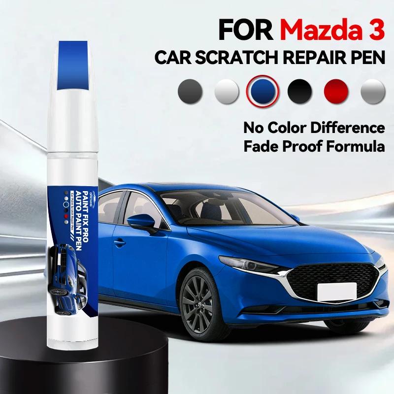 Car Exclusive Purpose For Mazda 3 2003-2025 BK BL BM BP Paint Repair Pen Touch Up Scratch Remover DIY Auto Accessories Black Whi