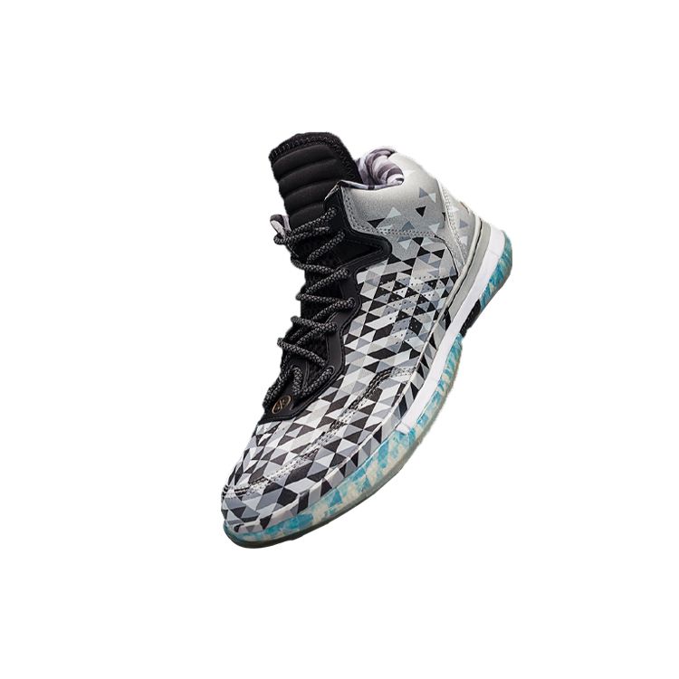 Li-Ning Way Of Wade Remix 4/6 Synthetic Leather And Fabric High-Top Basketball Shoes With Non-Slip, Wear-Resistant, Shock-Absorbing Bounce ABAN079-18