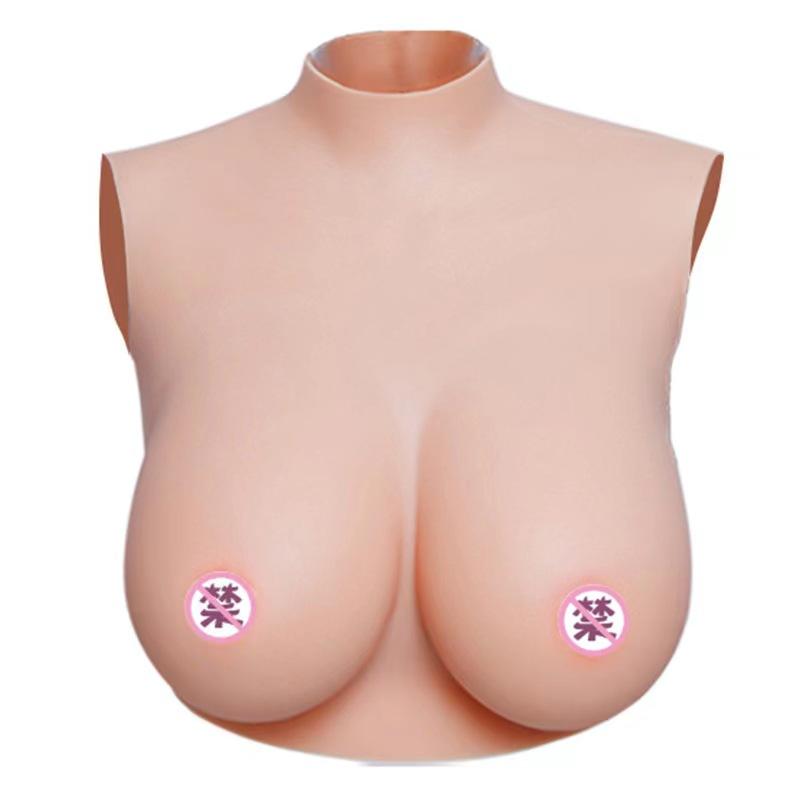 Brustform Silikon Fake Boob für Männer Gay Sissy Crossdresser ABCDEGH Cup Fake Silicon Chest Cosplay für Crossdresser