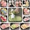 Cute Cartoon Summer Slippers For Women Yugi Dog, Bouding Dog, And Strawberry Bear In Various Colors