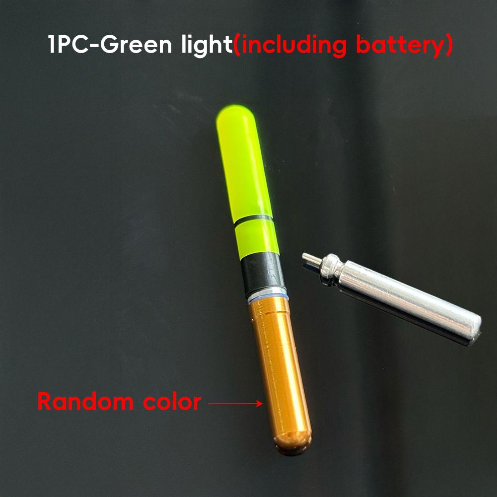 

1 шт. Приманка Электронный Светящийся Стик Водонепроницаемый Светодиодный Поплавок Наконечник Хвостовой Фонарь Крышка Ночная Рыбалка Свет для Поплавка Рыболовные Аксессуары Green light+Battery