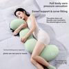 Ice Silk Filling Bed Pillow With Cooling Fabric For Sleeping And Lounge Relaxation