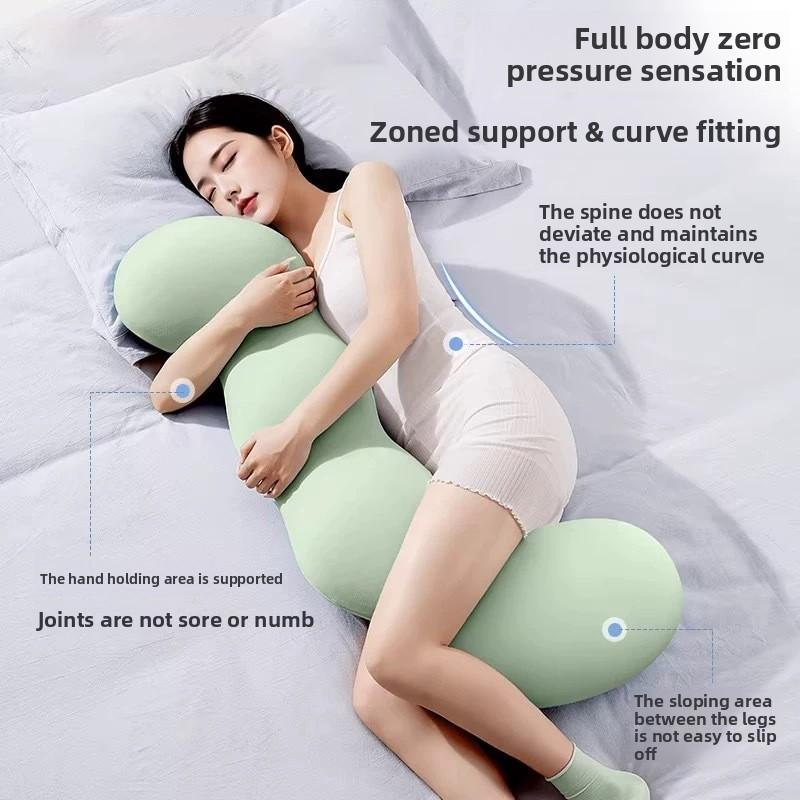 Ice Silk Filling Bed Pillow With Cooling Fabric For Sleeping And Lounge Relaxation