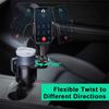 Verstellbare Universelle Auto-Becherhalter Getränkehalter Expander-Adapter mit Handyhalter, Aufbewahrungsbox-Ablage, Autozubehör