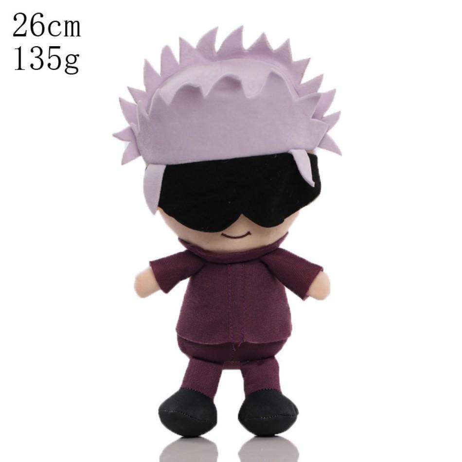 Jujutsu Kaisen Plush Satoru Gojo Fushiguro Megumi Itadori Yuji Inumaki Toge Anime Figure Stuffed Kawaii Doll Children's Gift Toy