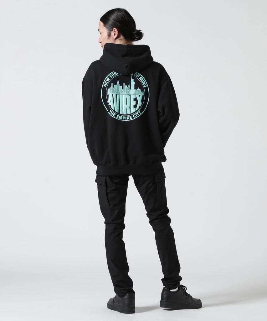 Avirex New York City Escape Sweat Pullover Hoodie XL 404 Turquoise (Web Exclusive) Men's 783-4131010