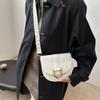 Small bag women's autumn simple women's bag 2025 new trendy fashion messenger bag foreign style one shoulder underarm saddle bag