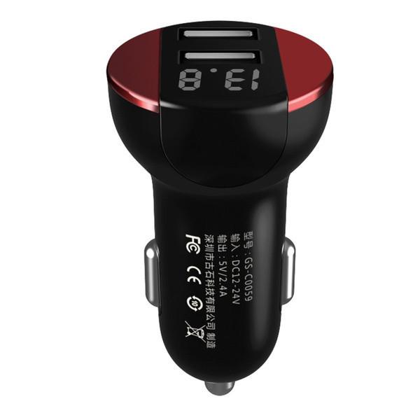 Premium Quality Car Charger With 5v/2.4a Quick Charge And Dual Usb Ports For All Devices