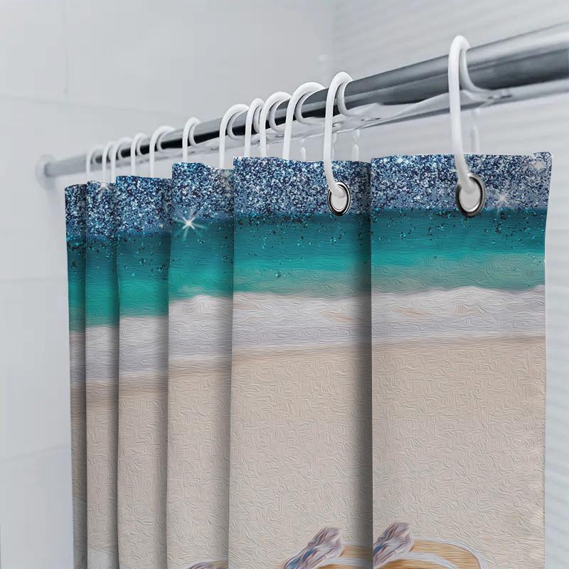 Floral Print Shower Curtain Personalized Monogram Bathroom Decor for Women Girls with Pink Flowers Design Custom Name Shower Cur