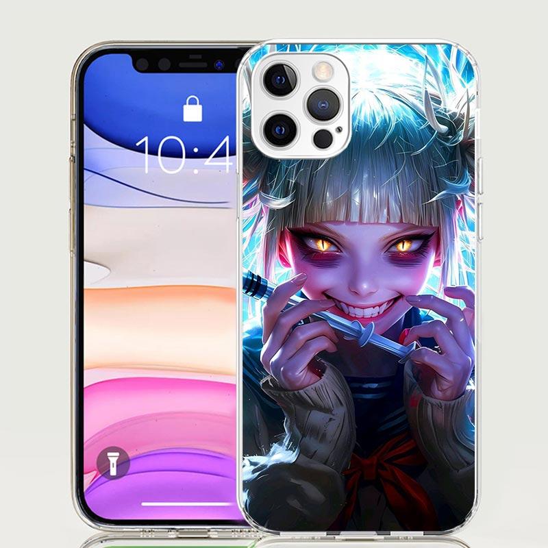 Himiko Toga My Hero Fashion Phone Case For iPhone 17 Air 16 15 Plus 11 14 Pro Max 13 Mini 12 7 8 + SE Pattern Art Customized Cov