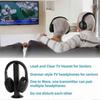 Wireless TV Headphones for Seniors Over Ear with FM Transmitter RCA Optical Coaxial Support