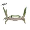 Creative Pen Holder Weightlifting Crab Desktop Organizer Decorative Ornament Desk Accessory for School Office Home PVC