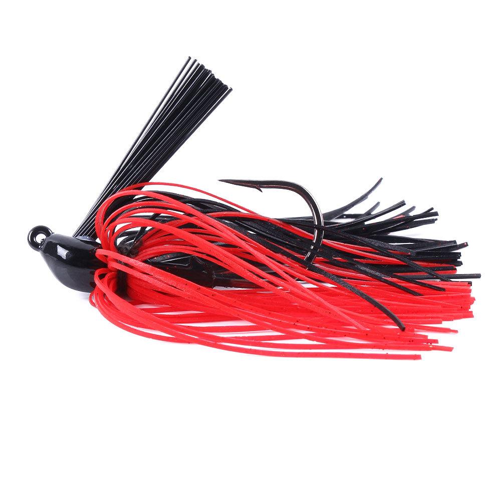1PC Fishing Lure 10g Head Metal Bait With Rubber Skirt Artificial Wobbler Buzzbait Jigging Lure Spinner Bait Fishing Stuff