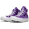 Converse 1970s Round Toe Lace-up High-top Canvas Shoes Unisex Purple