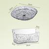 8Pcs Easy To Clean Dinner Plate Storage Box Food Grade Pp Material Dried Fruit Plate Candy Plate Container Snack Tray