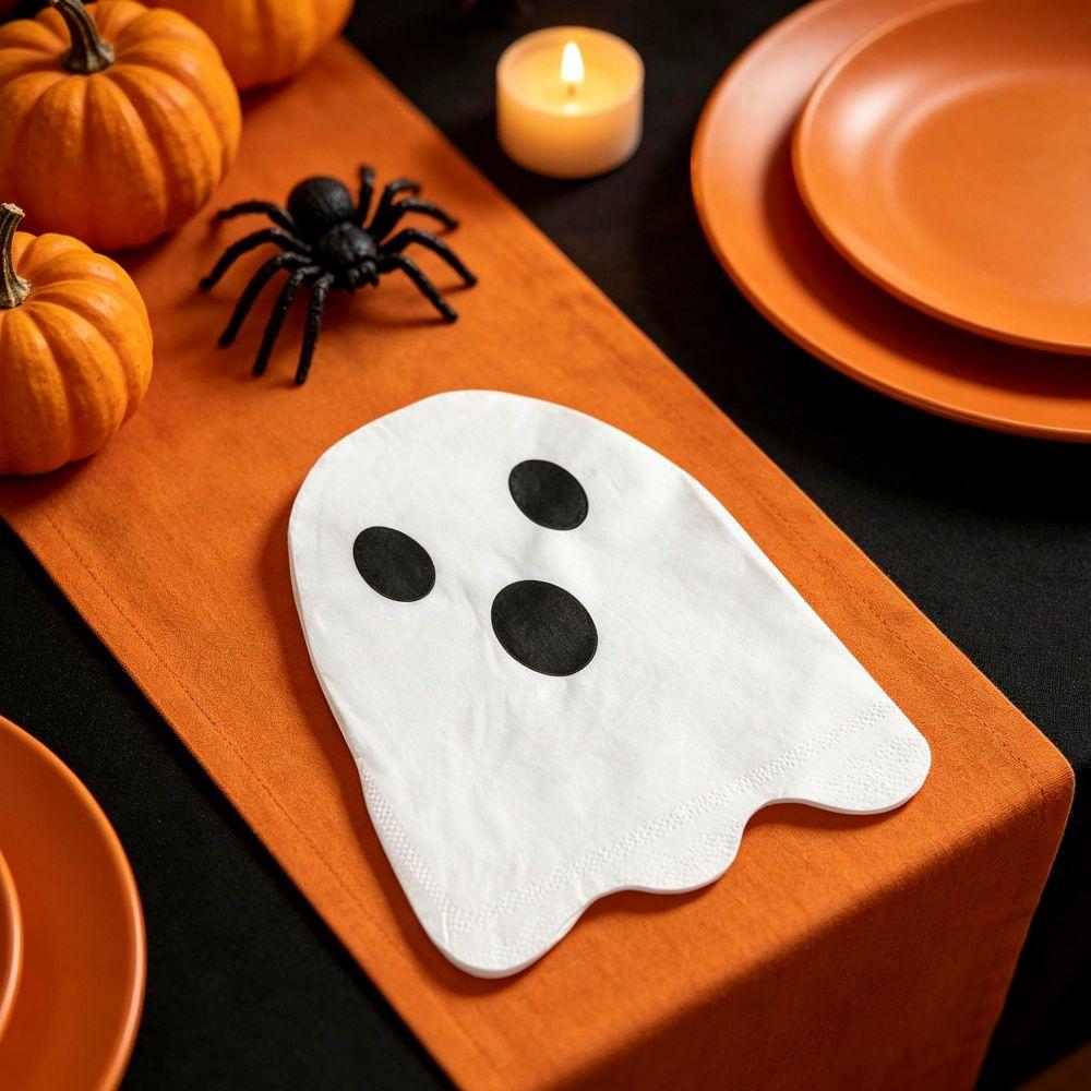 25/50 PCS Tableware Halloween Party Napkins Universal Party Decor Supplies Home Party