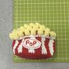Handmade Crochet Water Bottle Carrier Fruit Shaped Water Cup Mesh Bag  On-the-Go Drinks